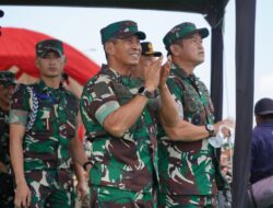 Pangdam IM Dampingi Kepala Staf Angkatan Darat tanam 64.500 Bibit Mangrove Secara Serentak di seluruh Wilayah Prov. Aceh.