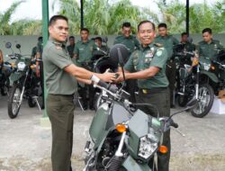 Staf Makorem dan Dinas Jawatan, Terima Randis Kawasaki Terbaru 2023