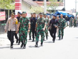 Pastikan Pemilu Aman dan Damai, Danrem 012/TU Tinjau Langsung di TPS