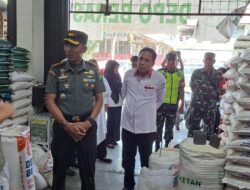Kendalikan Inflasi Daerah Jelang Bulan Suci Ramadhan, Dandim 0105/Abar Bersama Kadisperindagkop Dan Kabulog Lakukan Sidak Di Pasar Bina Usaha