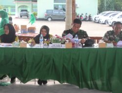 Sambut HUT Persit ke 78 Dandim dan Ketua Persit Cabang XL sebagai Juri dalam Pelaksanaan Perlombaan