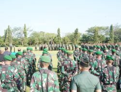 Danrem 012/TU Beri Jam Komandan Kepada Seluruh Prajurit