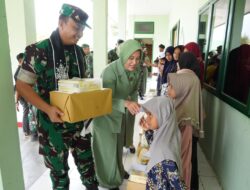 Momen Berkah Ramadhan, Danrem 012/TU Berikan Santunan kepada Anak Yatim