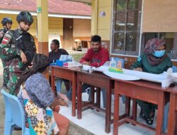 Jalin Keakraban Dengan Warga, Personel Pos Banti Lakukan Komsos Secara Intensif