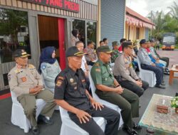 Kesiapan Pengamanan Mudik Dan Perayaan Idul Fitri, Forkopimda Aceh Barat Menggelar Apel Gelar Pasukan Di Mapolres Aceh Barat
