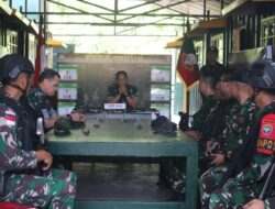 Asops Kasad Kunjungi Satgas Pam Obvitnas PT . Freeport Indonesia