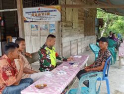 Momen Koptu Azhari Melaksanakan Silaturahmi Dengan Warga Binaan Di Desa Lhok Guci