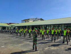 Kodim 0105/Abar Gelar Apel Siaga Antisipasi Peringatan Hari Buruh