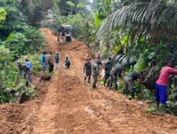 Dansatgas TMMD Reguler Ke 120 : Sasaran Fisik Pembuatan Jalan Akan Menjadi “Urat Nadi” Peningkatan Ekonomi Warga