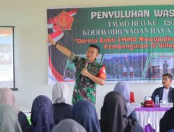 Dansatgas TMMD Reguler ke-120 Kodim 0116/Nara berikan Wawasan kebangsaan kepada Mahasiswa