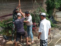 Peduli Kebutuhan Vital, Dansatgas TMMD Reguler Ke 120 Kodim 0105/Abar Buatkan Sumur Bor Di Dayah – Dayah Panton Reu