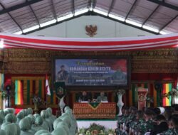 Danrem 012/Teuku Umar Kunjungi Prajurit Dan Persit Kodim 0107/Aceh Selatan, Ingatkan Jauhi Narkoba Dan Judi Online