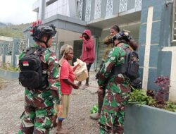 Jalin keakraban dengan warga, personel pos banti lakukan komsos secara rutin