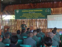 Kodim 0116/Nagan Raya Laksanakan Penyuluhan P4GN di Makodim 0116/Nagan Raya