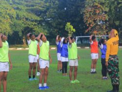Korem 012/TU melaksanakan Pra Werfing seleksi Tes Garjas Calon Bintara PK dan Caba Kowad TNI-AD Tahun 2024