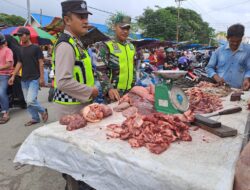 Jelang Lebaran Idul Adha 1445 H, Dandim 0105/Abar Perintahkan Jajaran Babinsa Cek Harga Pangan Di Pasar Tradisional