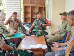 Babinsa Jalin Komunikasi Bersama Satpol PP, Agar Terwujudnya Kemanunggalan TNI Dan Rakyat.