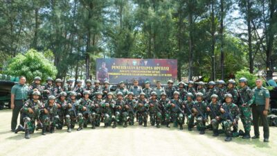 33 Prajurit Satgas Pengamanan Pulau Kecil Terluar Diberangkatkan Ke Pulau Simeuleu