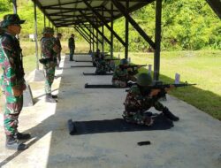 Asah Kemampuan Menembak Prajurit, Kodim 0115/Simeulue Gelar Latbakjatri Semester I Tahun 2024