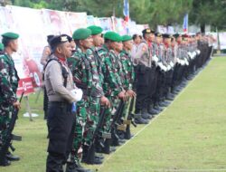 Letkol Beni dan Keluarga Besar Kodim Abdya Hadiri Peringatan HUT Bhayangkara ke-78