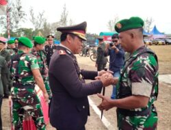 Meriahkan HUT Bhayangkara ke-78, Kodim 0109 Hadirkan Kejutan bagi Polres Aceh Singkil