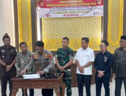 Dandim 0107/Aceh Selatan Dukung Pembangunan Zona Integritas Polres Aceh Selatan 2024
