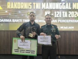 Kodim 0105/Abar Torehkan Prestasi Juara 3 Lomba Karya Jurnalistik TMMD Reguler Ke – 120 Kategori Media Cetak