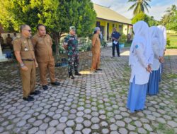 Babinsa Koramil 13/Kluet Timur Seleksi Siswa SMA untuk Paskibraka Kecamatan