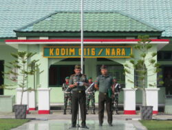 Dandim 0116/Nagan Raya bacakan Amanat Panglima TNI pada Upacara 17-an