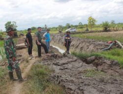 Dandim 0116/Nagan Raya Cek Lahan Oplah 2024 bersama Tim Konsultan dan Dinas Pertanian