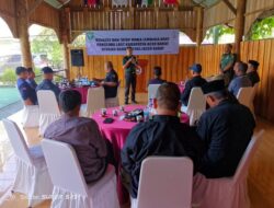 Dandim 0105/Abar Ajak Panglima Laot Aceh Barat Jaga Kelestarian Dan Semarakkan 17 Agustus 2024