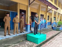 Dandim 0105/Abar Jadi Pembina Upacara Di SMA Negeri 1 Meulaboh, Pelajar Sangat Antusias