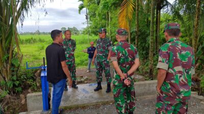 Kapok Sahli Kodam IM Tinjau Sasaran Fisik Optimasi Lahan Di Desa Pasi Ara Kecamatan Kaway XVI