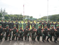 Danrem 012/TU Sambut Purna Tugas Prajurit Yonif 116/GS