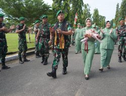 Danrem 012/TU Kolonel Inf Benny Rahadian Kunjungi Yonif 116/GS, Beri Motivasi dan Arahan kepada Prajurit