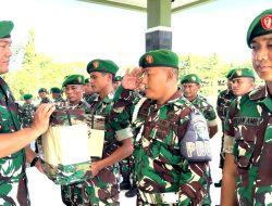Semangat dan Antusias, Prajurit Korem 012/TU Terima Kaporlap Dari Pimpinan TNI AD