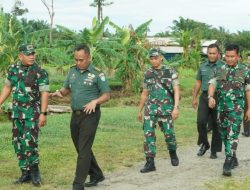 Tim Wasev Ster TNI Tinjau Sasaran Serter di wilayah Korem 012/TU