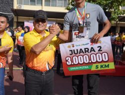 Pangdam IM dan Kapolda Aceh Lepas Bhayangkara Run 2025 di Mapolresta Banda Aceh.