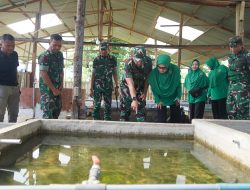 Danrem 012/TU Tinjau Kompi Produksi Kodim 0116/Nagan Raya