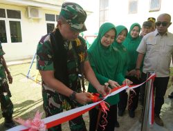 Wujud Peduli Pendidikan, Danrem 012 Resmikan TK Binaan TNI di Abdya