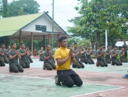 Prajurit Korem 012/TU Berlatih Pencak Silat Militer, Perkuat Fisik dan Mental