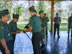 Dandim 0114/Aceh Jaya Pimpin Acara Pelepasan Personil Pindah Satuan
