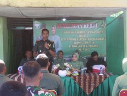 Jalin Silaturahmi yang baik Dandim 0116/Nara Laksanakan Kunjungan kerja ke Jajaran