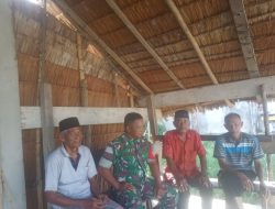 Babinsa Koramil 10/Labuhanhaji Barat Ingatkan Warga Jaga Kesehatan di Tengah Cuaca yang Sering Berubah