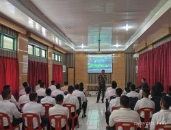 Dandim Berikan Arahan kepada Sarjana Penggerak Pembangunan Indonesia (SPPI) Tahun 2025 di Makodim