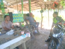 Mewujudkan Keakraban, Babinsa Komsos Dengan Warga Binaan