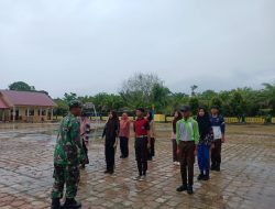 Memasuki Minggu Kedua, Babinsa Kota Bahagia Fokuskan Pelatihan Kerapian dan PBB