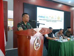 Rapat Koordinasi Gugus Tugas Kedaulatan Pangan, Dandim 0105/Abar : Yang Harus Kita Siapkan Hilirisasi Pangan Itu Sendiri