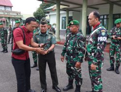 Tegas Stop Judi Online, Dandim 0105/Abar Sidak Handphone Seluruh Prajurit Secara Berkala