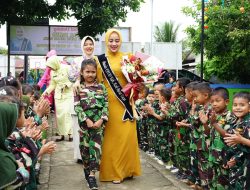 Bunda PAUD Aceh Barat Daya Apresiasi Prestasi dan Inovasi PAUD Kodim 0110
